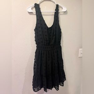 Above the knee black dress